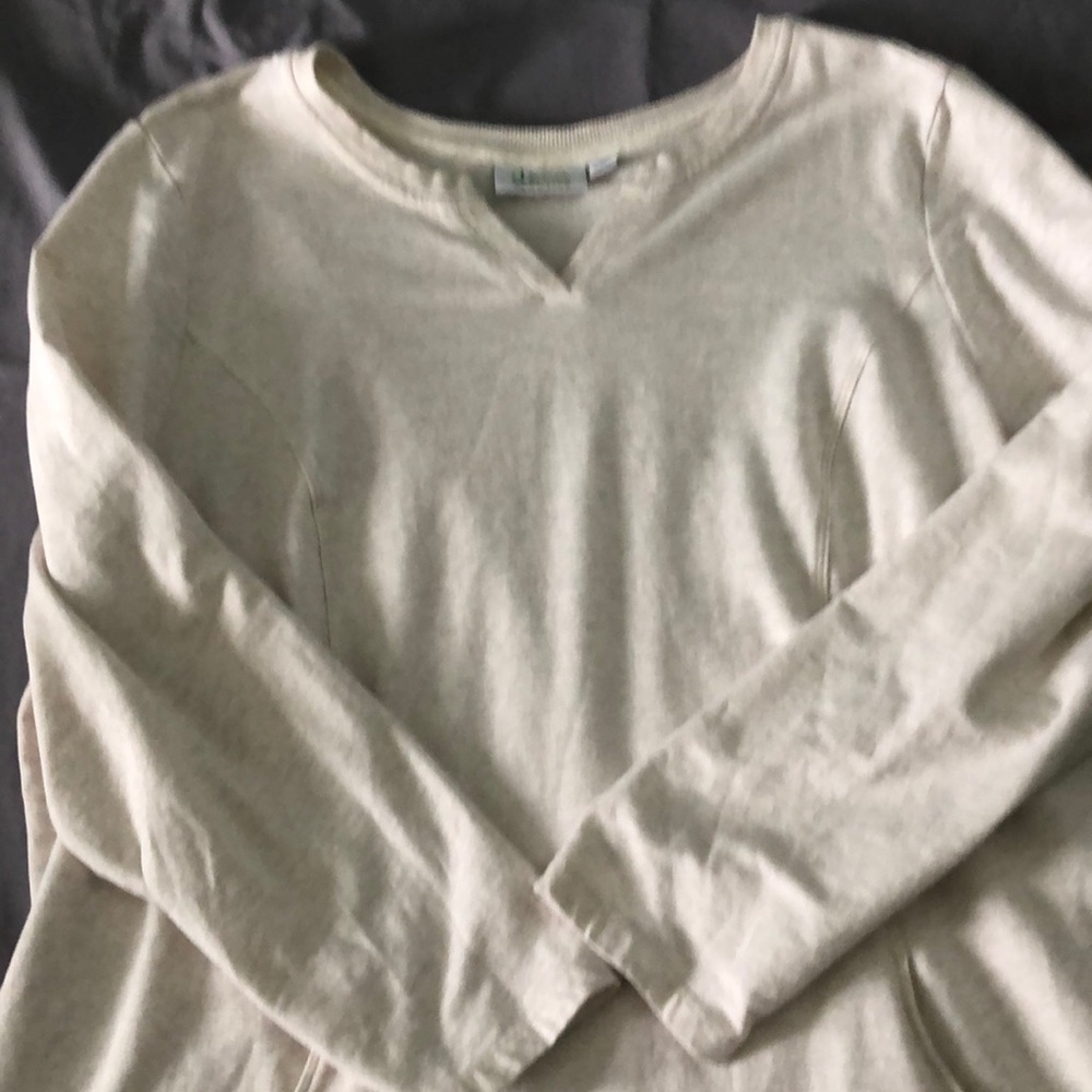 Lot of 2 D & Co Active dressy sweatshirts with accents and pockets! Like new.